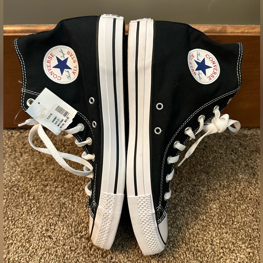 Converse Chuck Taylor All Star High Black Size 12